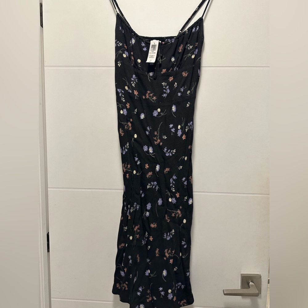 Bellow printed midi dress